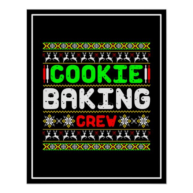 Póster Cookie Baking Crew (Frente)