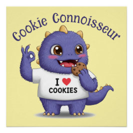 Póster Cookie Connoisseur