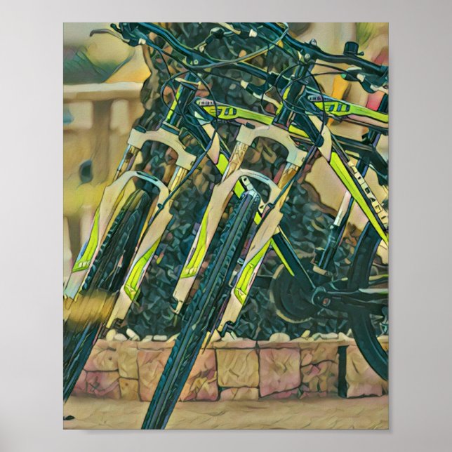 Poster Cool bike artwork (Frente)