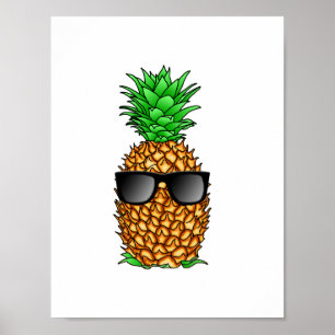 Póster Cool Pineapple