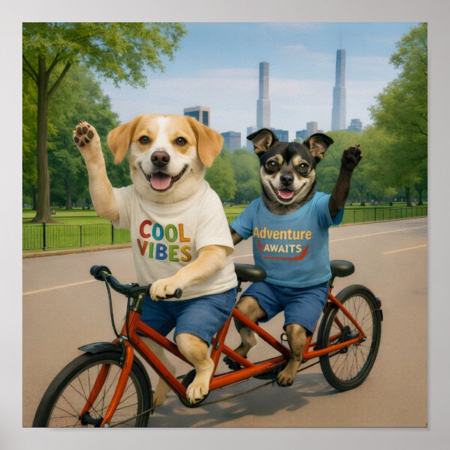 Poster "Cool Vibes" (Frente)