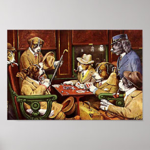 Poster Coolidge, sua estação e quatro ases,