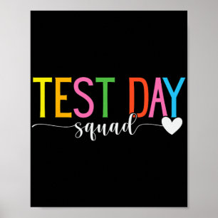 Poster Coordenador de Testes de Professores do Esquadrão