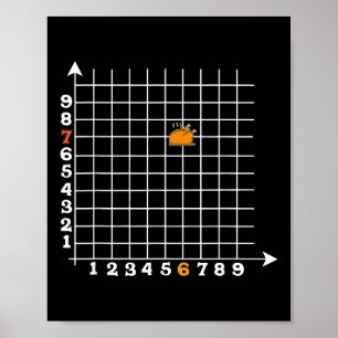 Poster Coordenar Seis Sete Professor de Matemática Engraç