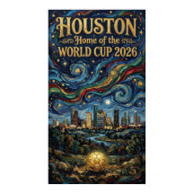Copa do Mundo de Houston 2026 Reflexo Noturno Fute