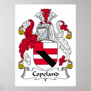Póster Copeland Family Crest