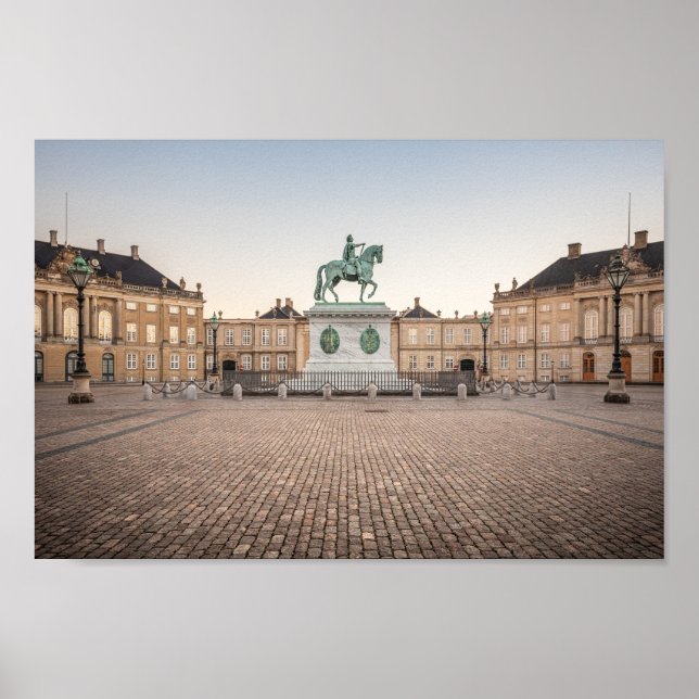 Poster Copenhaga Dinamarca (Frente)