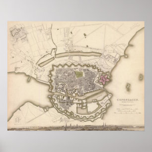 Póster Copenhaga, Kiobenhaven