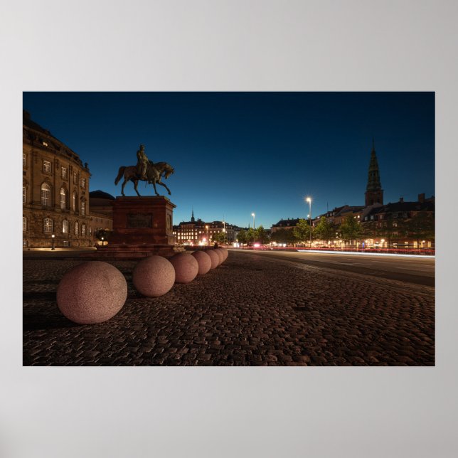 Poster Copenhague Dinamarca (Frente)