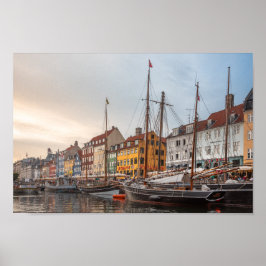 Poster Copenhague Dinamarca