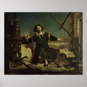 Póster Copernicus na torre em Frombork
