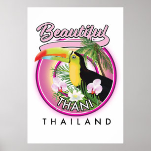 Poster Cópia da linda Tailândia
