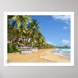 Póster Cópia de Bohio Palmas Del Mar Puerto Rico da prai