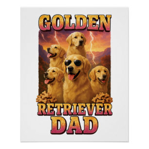Póster Copia do Retriever Dourado Cópia Cópia