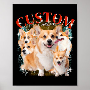 Poster Cópia Ilegal Vintage Cães Gatos Animais Engraçados