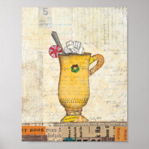 Poster Copo amarelo do feriado