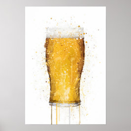 Poster Copo de Cerveja