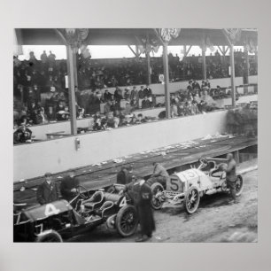 Poster Copo de Vanderbilt: 1908