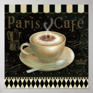 Poster Copo do Cappuccino