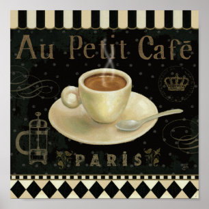 Poster Copo do Cappuccino