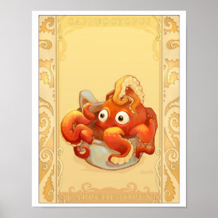 Póster Copo do polvo