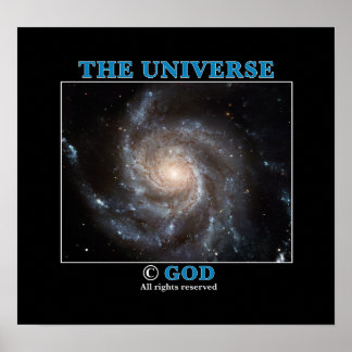 Póster Copyright Universo