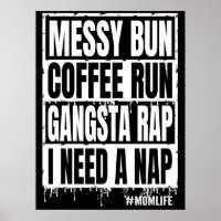 coque desarrumado corrida de café gangsta rap eu p