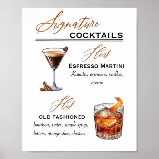 Poster Coquetéis Especiais