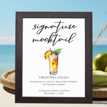 Coquetel Sem Álcool Virgin Piña Colada Beach Signa