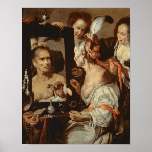 Póster Coquette antigo (Frente)