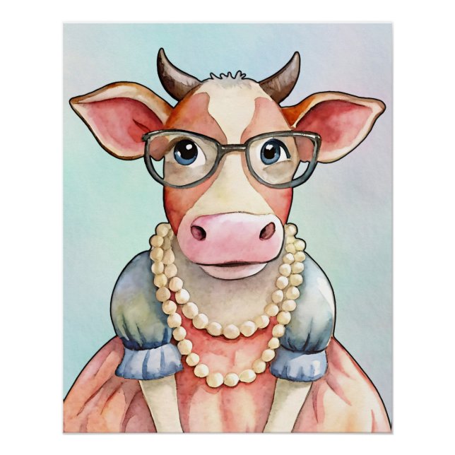 Póster Coquette Cow (Frente)