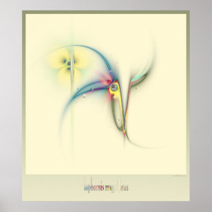 Poster coquette frilled