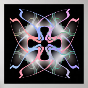 PÓSTER COR ABSTRATO