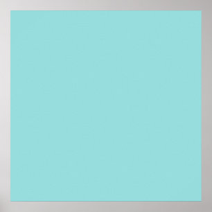 Poster Cor Azul-Limpete Fundo Robin Azul Ovo