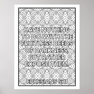 Poster Cor da Escritura-me Bonito
