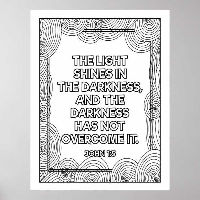 Poster Cor da Escritura-me Bonito (Frente)