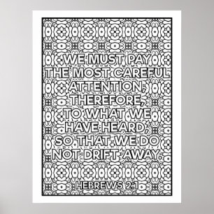 Poster Cor da Escritura-me Bonito