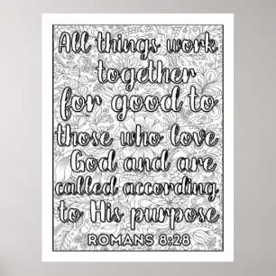 Poster Cor da Escritura-me Bonito