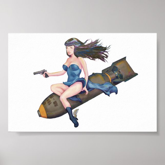 Poster Cor de Bombshell Betty (Frente)