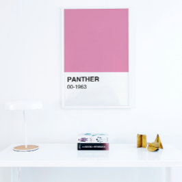 Póster Cor-de-rosa Panther Movie - Largura do Cheio