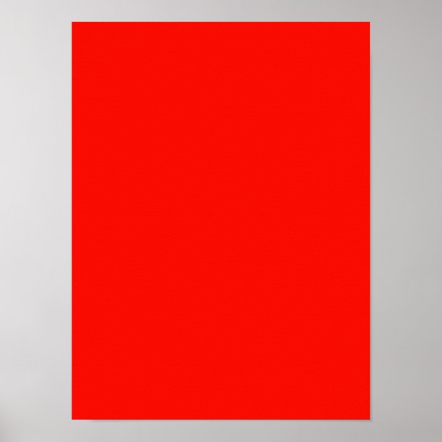 Poster Cor do Fundo Vermelho do Espírito de Natal (Frente)