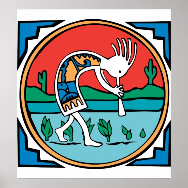 Poster Cor Kokopelli (Frente)