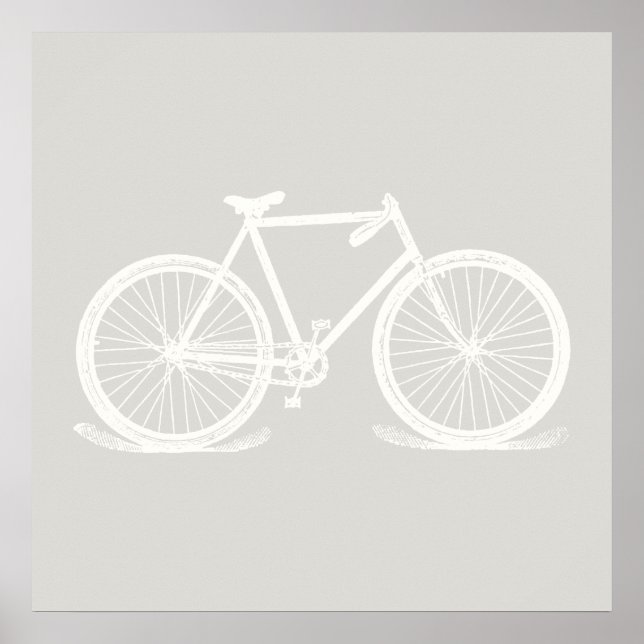 Poster COR PERSONALIZADA DA Bicicleta (Frente)