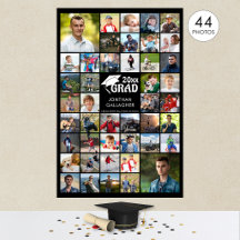Cor Personalizada da Colagem de Fotos de Graduação