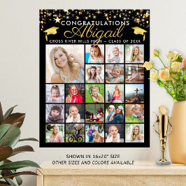 Poster Cor Personalizada do Script de Colagem de Fotos pa