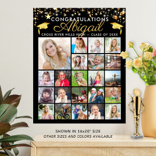 Poster Cor Personalizada do Script de Colagem de Fotos pa