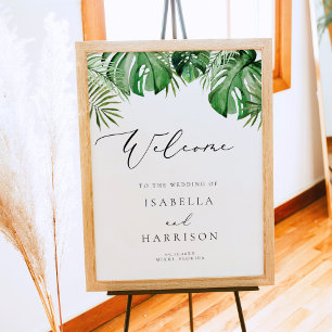 Poster CORA Boas-vindas ao Casamento de Palm de Praia Tr