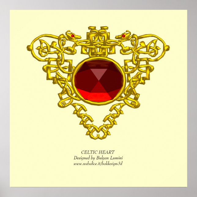 POSTER CORAÇÃO CÉLTICO (Frente)