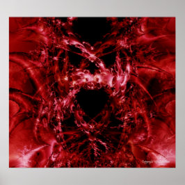 Póster Coração da Matéria