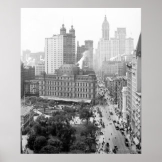 Poster Coração da Nova Iorque: 1908